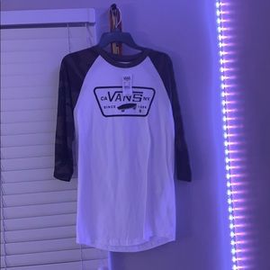 Vans 3/4 sleeve shirt.